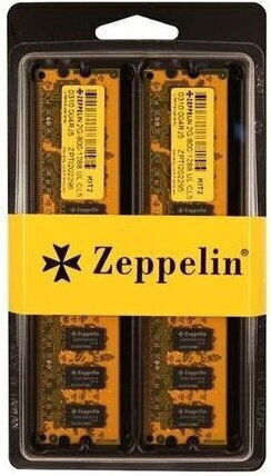 Zeppelin DDR3 16GB RAM with 2x8GB Modules and Speed 1600 for Desktop view 1