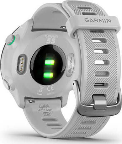Garmin Forerunner 55 42mm Waterproof Smartwatch with Heart Rate Monitor (White) view 9