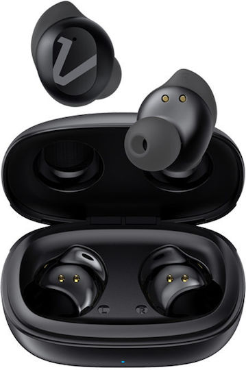 Veho Rhox In-ear Bluetooth Handsfree Earphones with Sweat Resistance and Charging Case Black