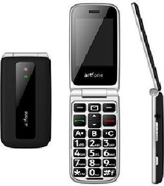 Artfone F20 Dual SIM Mobile Mobile with Large Buttons (Greek Menu) Black view 3