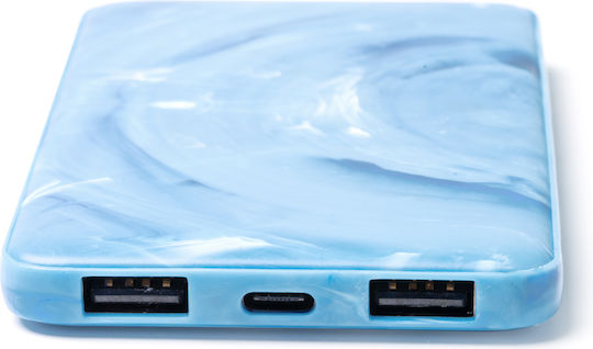 LIVIAN Power Bank 5000mAh with 2 USB-A Ports Black view 5