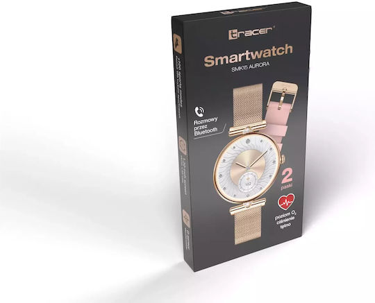 Tracer SMK15 Aurora Smartwatch with Heart Rate Monitor (Pink) view 7