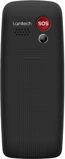 Lamtech Tiny L II Dual SIM Mobile with Large Buttons Black view 3