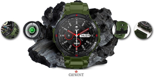 Giewont 430-3 Smartwatch with Heart Rate Monitor (Green) view 7