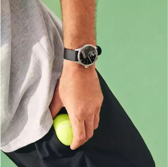 Withings ScanWatch 2 Stainless Steel 38mm Waterproof with Heart Rate Monitor (Black) view 5