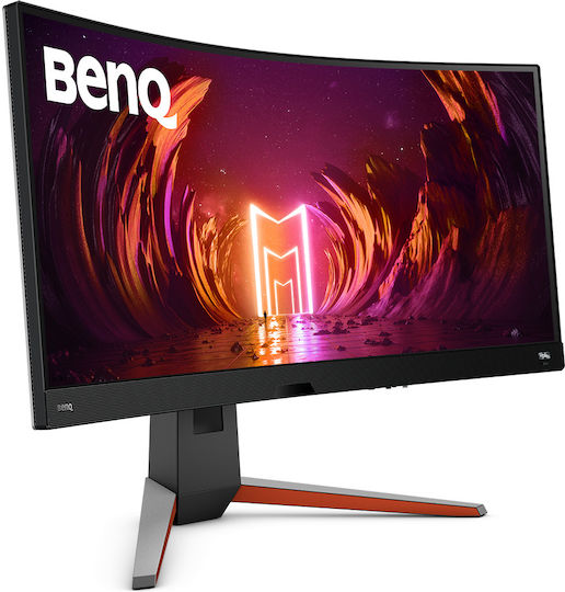 BenQ Mobiuz EX3410R Ultrawide VA HDR Curved Gaming Monitor 34" QHD 3440x1440 144Hz with Response Time 2ms GTG view 2