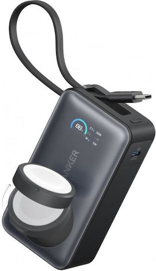 Anker MagGo MagSafe Power Bank 10000mAh 35W with USB-C Port Power Delivery Black