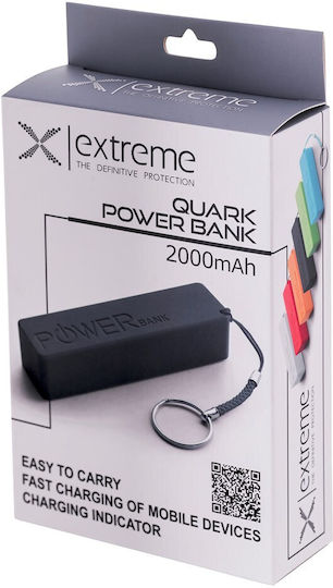 Esperanza XMP101 Power Bank 2000mAh with USB-A Port Black view 8