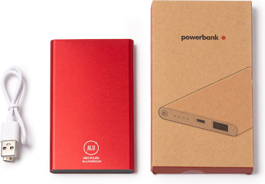 KARNA Power Bank 4000mAh with USB-A Port Red view 2