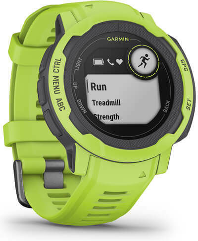 Garmin Instinct 2 45mm Waterproof Smartwatch with Heart Rate Monitor (Electric Lime) view 3
