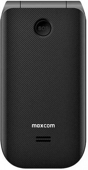 MaxCom MM827 Dual SIM Mobile with Large Buttons Black view 2