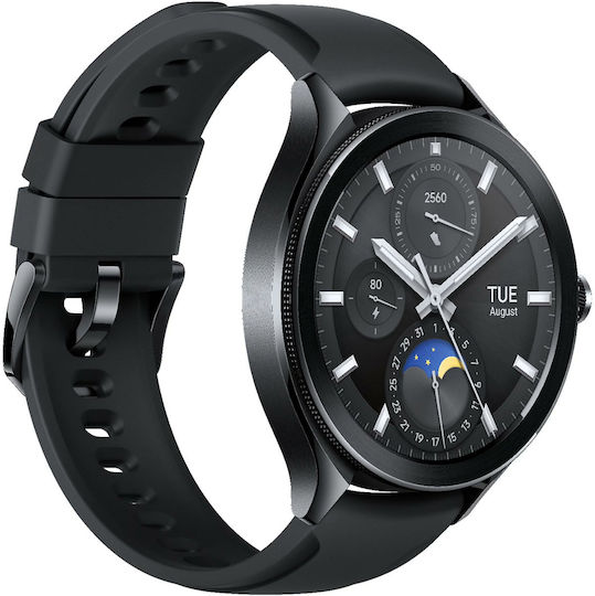 Xiaomi Watch 2 Pro Stainless Steel Waterproof with Heart Rate Monitor (Black) view 3