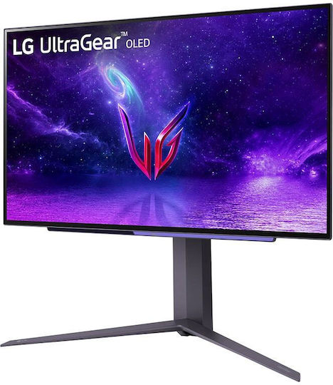 LG UltraGear 27GR95QE-B OLED HDR Gaming Monitor 27" QHD 2560x1440 240Hz with Response Time 0.03ms GTG view 2