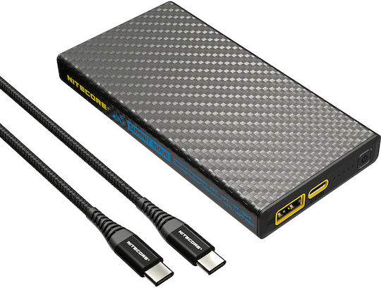 NiteCore Summit 10000 Power Bank 10000mAh Power Delivery Black view 3
