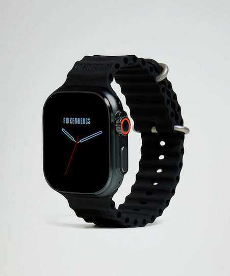 Bikkembergs BK12-1 Big Aluminium Smartwatch with Heart Rate Monitor (Black) view 5
