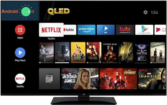 F&U Smart Television 55" 4K UHD QLED FLQ5523UH HDR (2022)