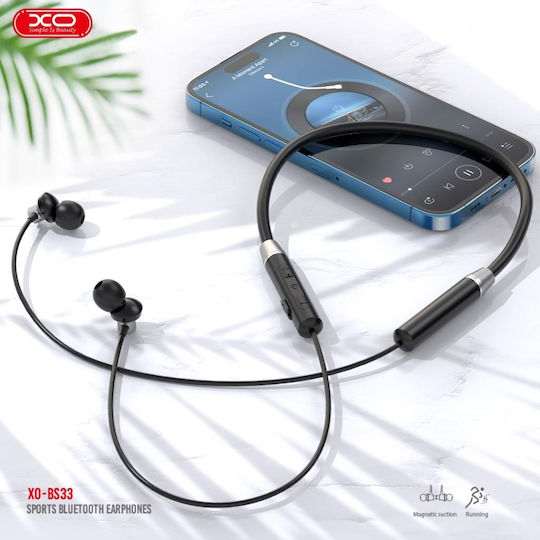 XO BS33 In-ear Bluetooth Handsfree Earphones Black view 3