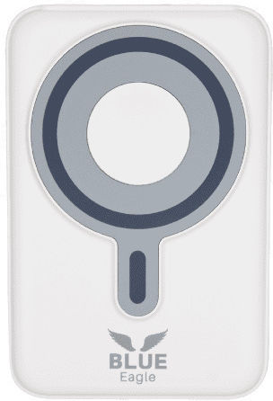 Blue Eagle Be-pbw-04 MagSafe Power Bank 3in1 Built In Bracket 10000mAh White