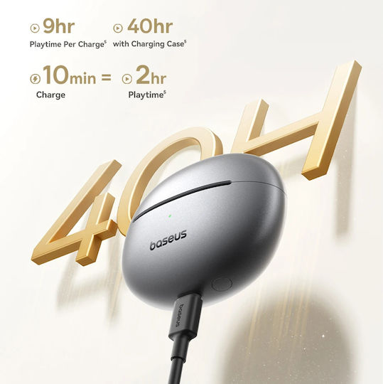 Baseus Bowie MC1 Pro Open Ear Bluetooth Handsfree Earphones with Sweat Resistance and Charging Case Black view 7