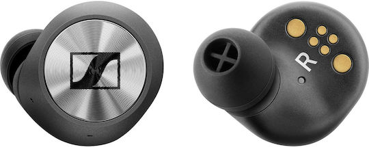 Sennheiser Momentum True Wireless In-ear Bluetooth Handsfree Earphones with Charging Case Gray vue 4