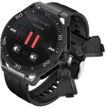 Smartwatch Q11 Dual-mode Bluetooth Headphones Smart Watch 1.58 Inch Support Bluetooth Call Heart Rate Black