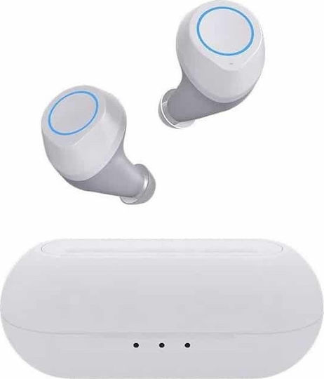 Jabees BNA2 In-ear Bluetooth Handsfree Earphones with Charging Case White view 3