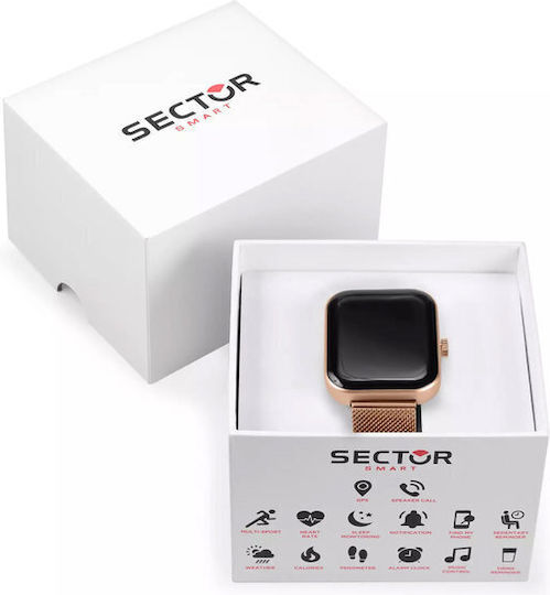 Sector S03 Smartwatch with Heart Rate Monitor (Rose Gold) view 5