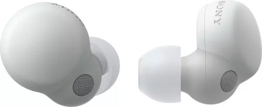 Sony LinkBuds S Bluetooth Handsfree Earphones with Sweat Resistance and Charging Case White view 2