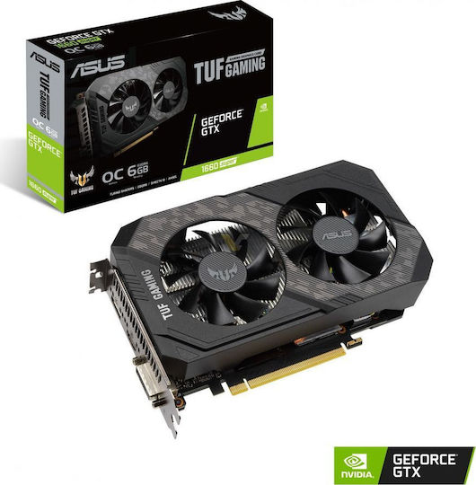 Asus GeForce GTX 1660 Super 6GB GDDR6 TUF Gaming OC Graphics Card
