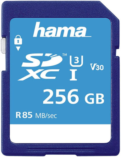 Hama SDXC Memory Card 256GB Class 10 UHS-I 80MB/S view 1