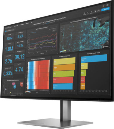 HP Z27q G3 IPS Monitor 27" QHD 2560x1440 with Response Time 5ms GTG view 2