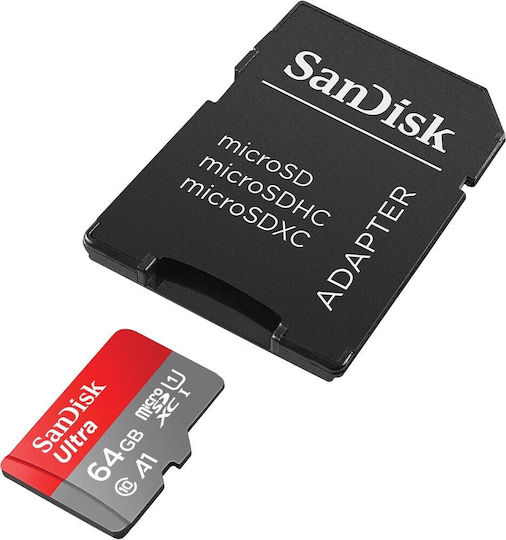 Sandisk Ultra microSDXC 64GB Class 10 U1 A1 UHS-I view 3