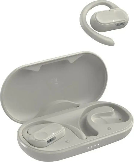 HAMA Spirit Open In-ear Bluetooth Handsfree Earphones with Sweat Resistance Beige vue 2
