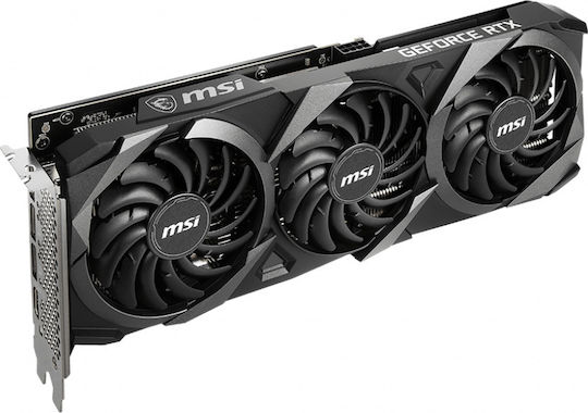 MSI GeForce RTX 3060 12GB GDDR6 Ventus 3X OC LHR Graphics Card view 3
