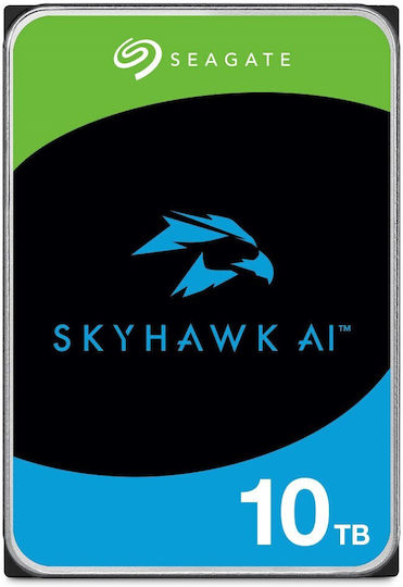 Seagate SkyHawk AI Surveillance 10TB HDD Hard Drive 3.5" SATA III 7200rpm with 256MB Cache for Recorder / NAS / Server ST10000VE001 view 4