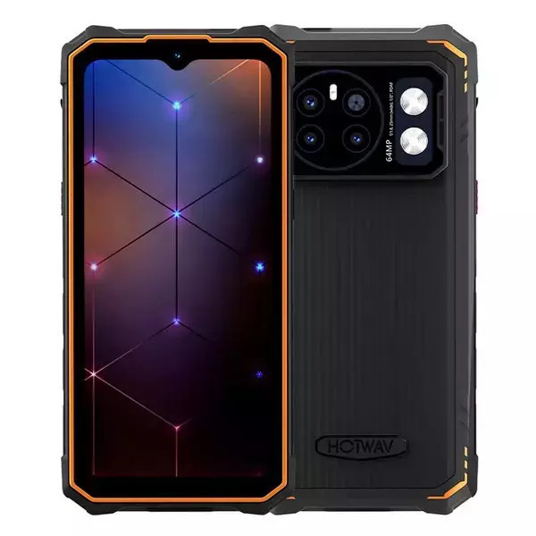 Hotwav Cyber 13 Dual SIM (8/128GB) Rugged Smartphone Orange view 9