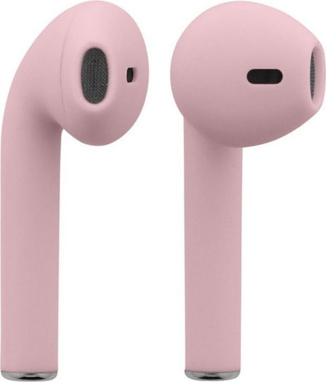Streetz TWS-0006 Earbud Bluetooth Handsfree Earphones with Charging Case Pink vue 2