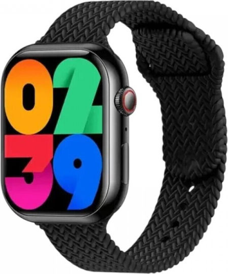 Z90 Pro 49mm Smartwatch with Heart Rate Monitor (Black) vista 3