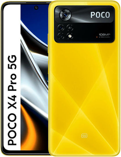 Xiaomi Poco X4 Pro 5G Dual SIM (8GB/256GB) Poco Yellow view 1