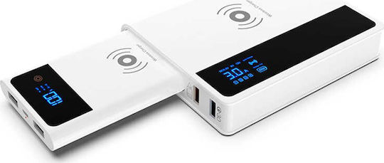 Crony YC-008 Power Bank 5000mAh with 2 USB-A Ports Quick Charge 3.0 White