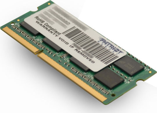 Patriot DDR3 with Module 1x8GB and Speed 1600 for Laptop PSD38G16002S vue 3