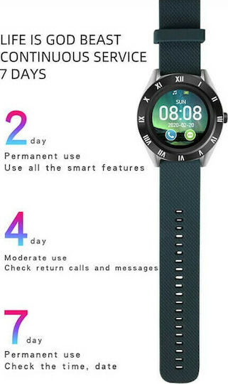 M11 Smartwatch (Blue) vista 2