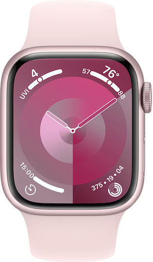 Xbo 9 Pro 40mm Smartwatch with Heart Rate Monitor (Pink) view 3