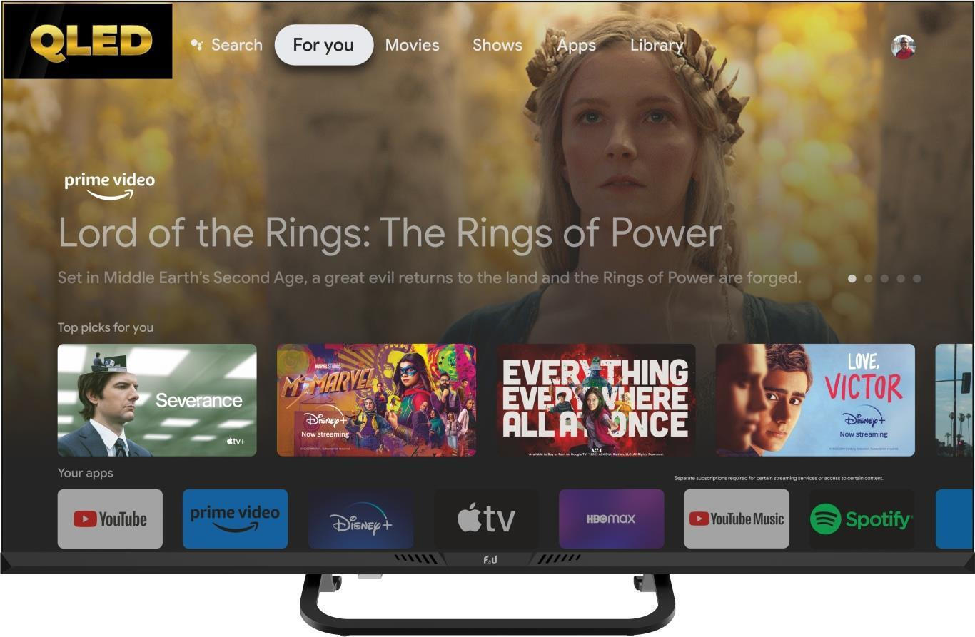 F&U Smart Television 43" Full HD QLED FLG43141QL (2024)