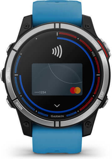 Garmin Quatix 7 Stainless Steel 47mm Waterproof Smartwatch with Heart Rate Monitor (Marine) view 7