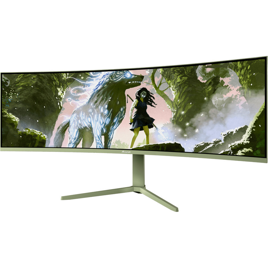 Arozzi Nova Curved Monitor 49 Inches 5440x1440 165Hz with Response Time 4ms GTG Green view 8