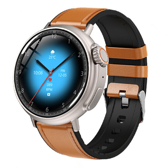 Aluminium Smartwatch with Heart Rate Monitor (Brown) view 3