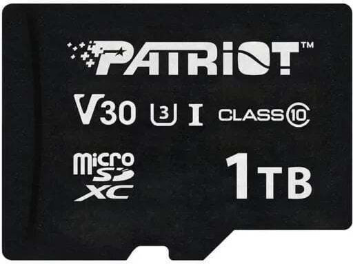 Patriot SDXC 1.0TB Class 10 U3 V30 A2 UHS-I view 1
