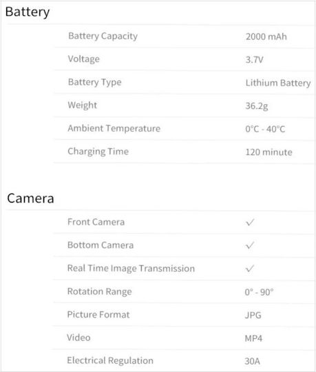 Pihot P60 Drone with Camera and Controller view 5
