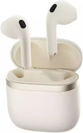 Edifier W200T In-ear Bluetooth Handsfree Earphones with Sweat Resistance and Charging Case Beige vista 4